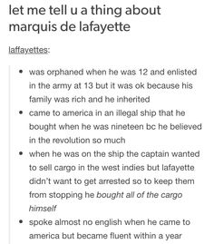 Marquis de Lafayette