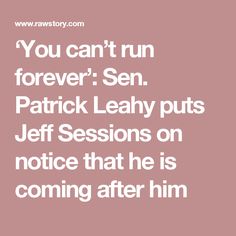 Patrick Leahy