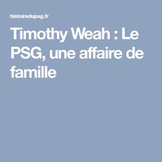 Timothy Weah