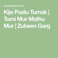 Zubeen Garg