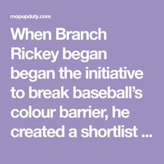 Branch Rickey