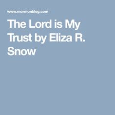 Eliza R. Snow