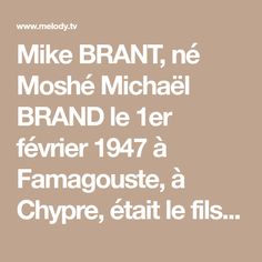 Mike Brant