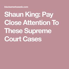 Shaun King