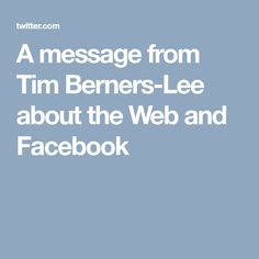 Tim Berners Lee