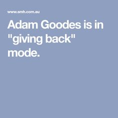 Adam Goodes