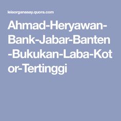 Ahmad Heryawan