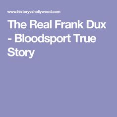 Frank Dux