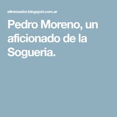 Pedro Moreno