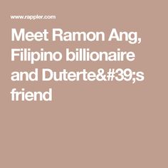 Ramon Ang