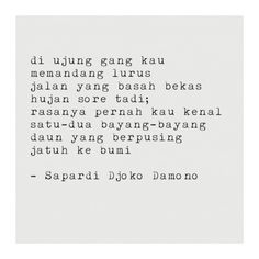 Sapardi Djoko Damono