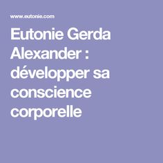 Gerda Alexander