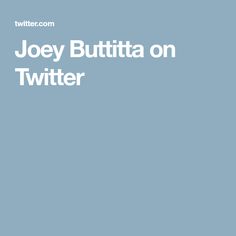 Joey Buttitta