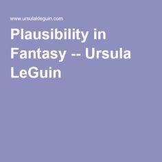 Ursula K. Leguin