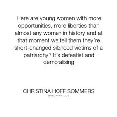 Christina Hoff Sommers