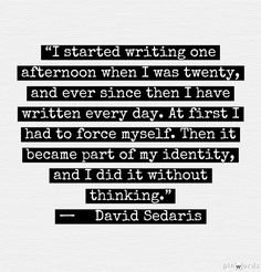 David Sedaris