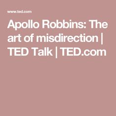 Apollo Robbins