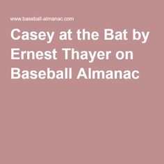 Ernest Thayer