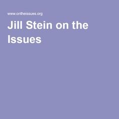 Jill Stein