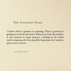 Lang Leav