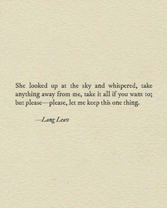 Lang Leav