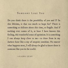 Lang Leav