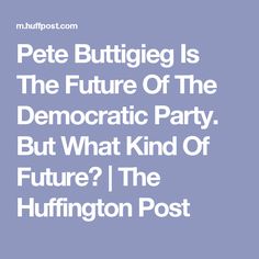 Pete Buttigieg