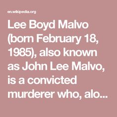 Lee Boyd Malvo