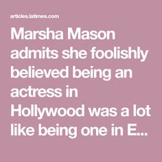 Marsha Mason