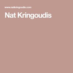 Nat Kringoudis