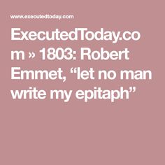 Robert Emmet