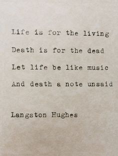 Langston Hughes