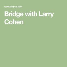 Larry Cohen