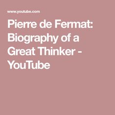 Pierre de Fermat