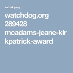 Jeane Kirkpatrick