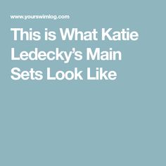 Katie Ledecky