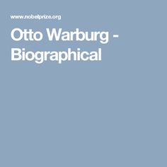 Otto Heinrich Warburg