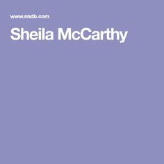 Sheila McCarthy