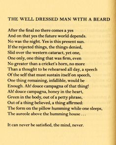 Wallace Stevens