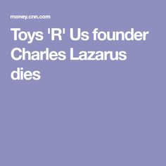 Charles Lazarus