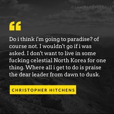 Christopher Hitchens