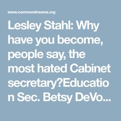 Lesley Stahl