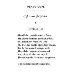 Wendy Cope