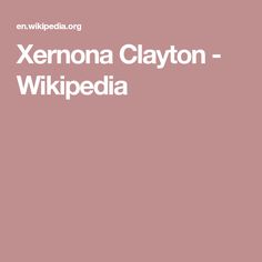 Xernona Clayton