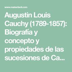 Augustin-Louis Cauchy