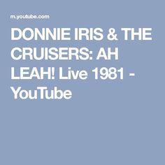 Donnie Iris