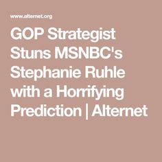 Stephanie Ruhle