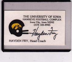 Hayden Fry