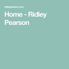 Ridley Pearson