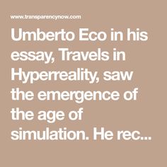 Umberto Eco